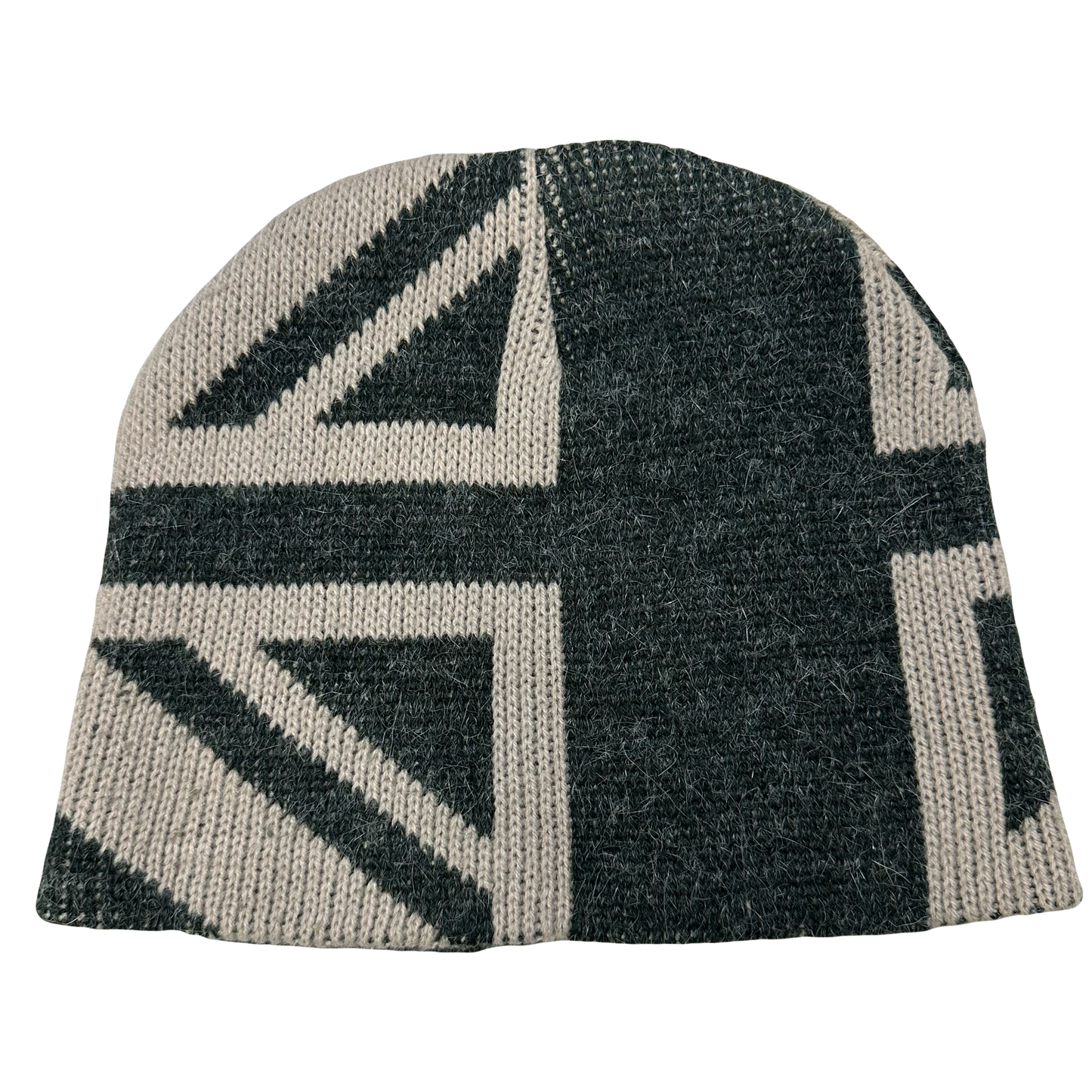 Union Jack Beanie In Grey ( OS )