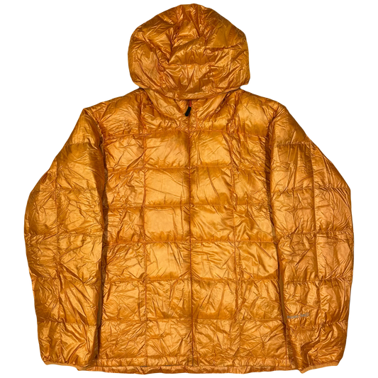 Montbell Square Stitch Puffer Jacket In Orange ( L )