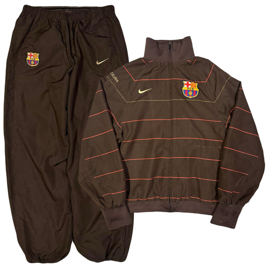 Nike Barelona 2008 Tracksuit In Brown ( S )