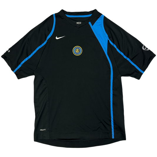 Nike 2006/07 Inter Milan Total 90 Training Shirt In Black ( M )