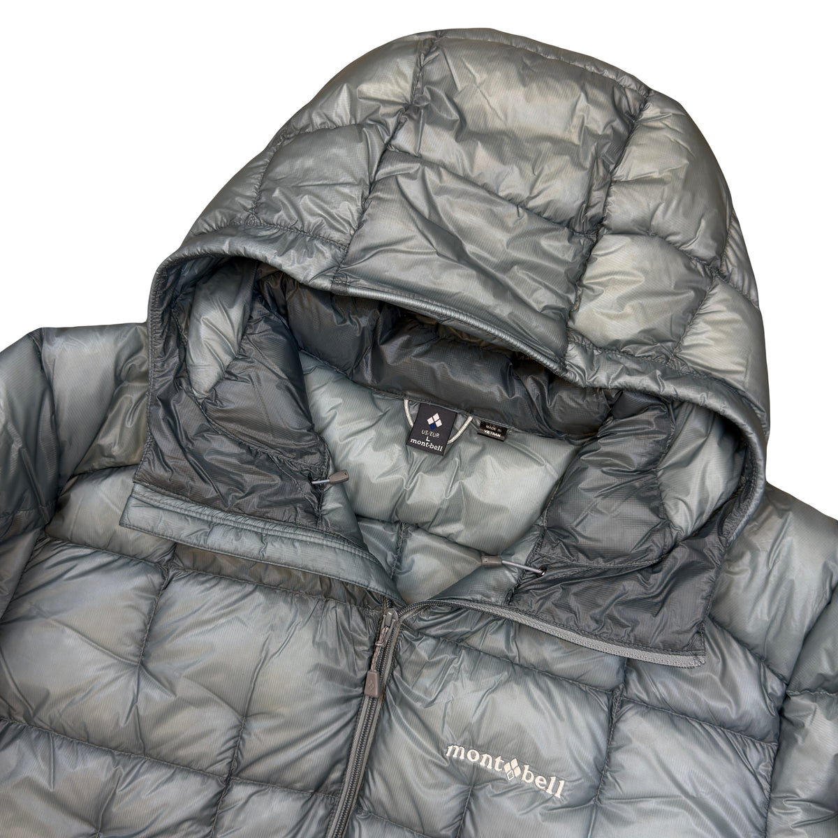 Montbell Plasma 1000 Alpine Down Parka Puffer Jacket In Grey (US/EUR L)