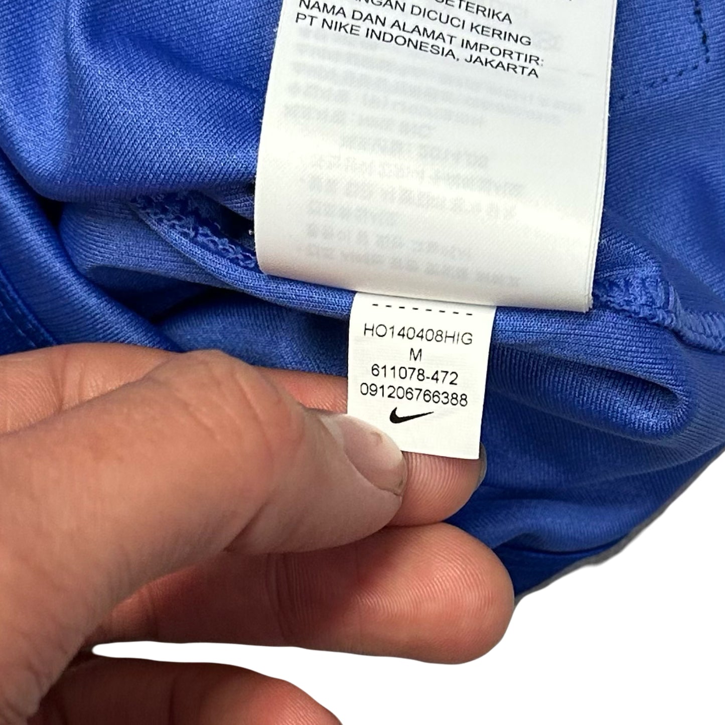 Nike Juventus 2014/15 Shirt In Blue ( M )