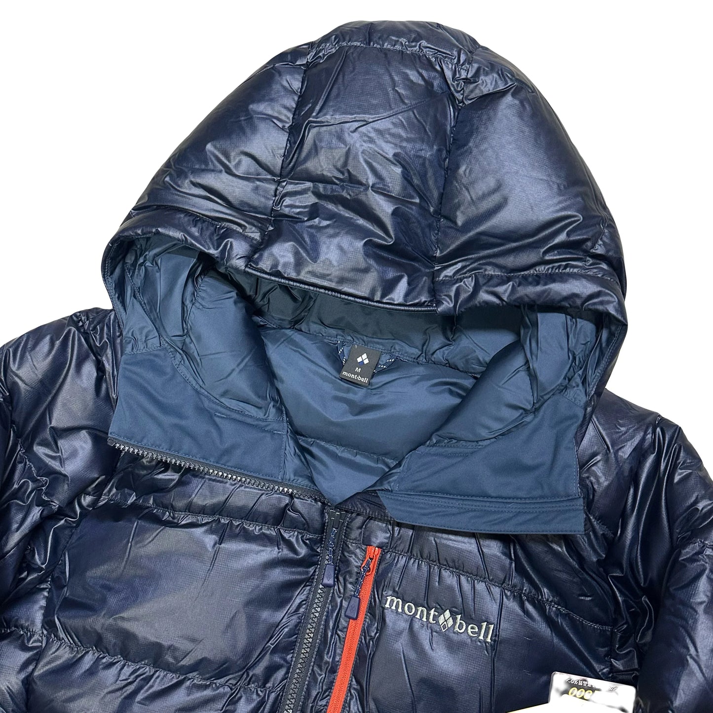 Montbell Alpine Down Parka Puffer Jacket In Navy Blue ( M )