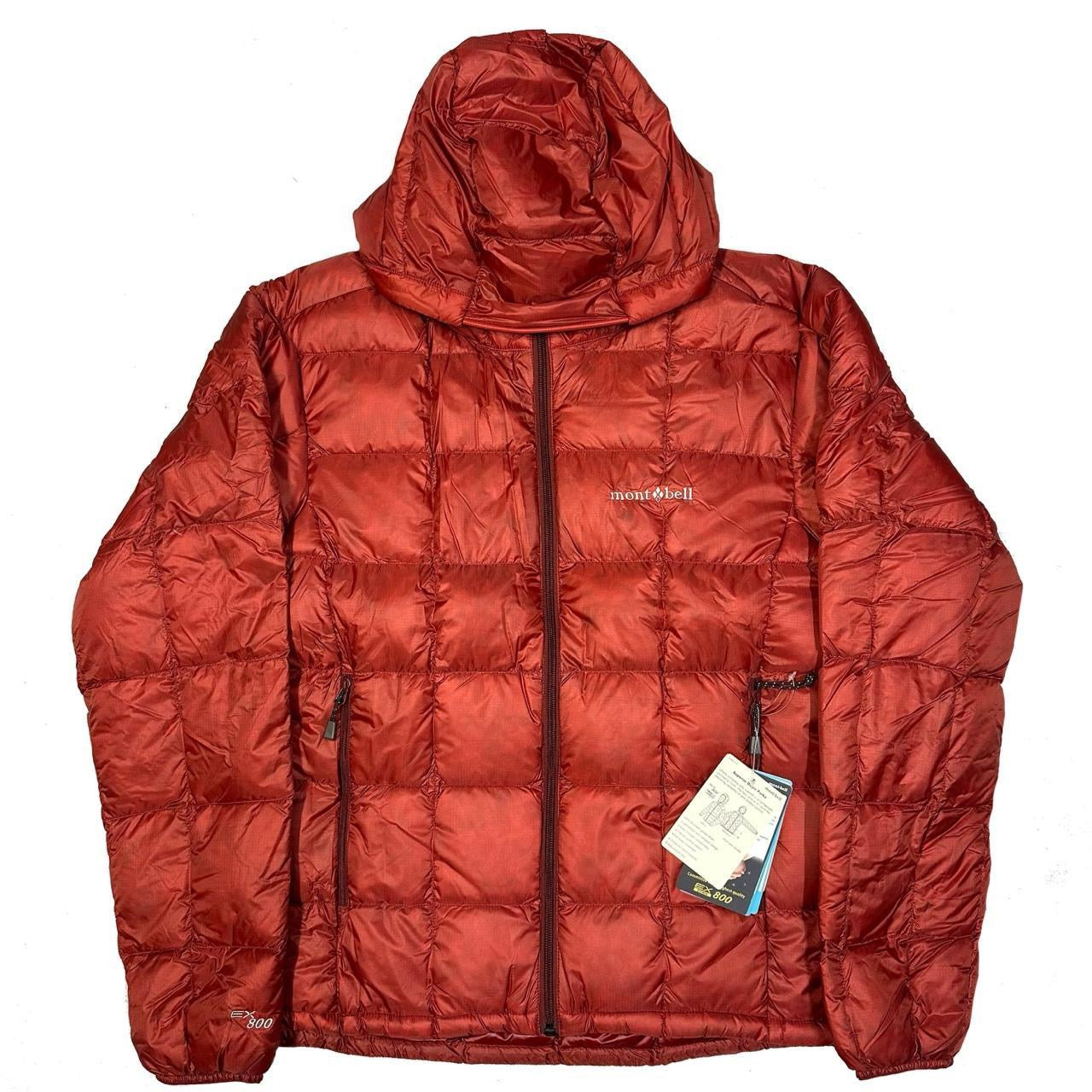 Montbell Superior Down Puffer Jacket In Red ( US/EUR S )