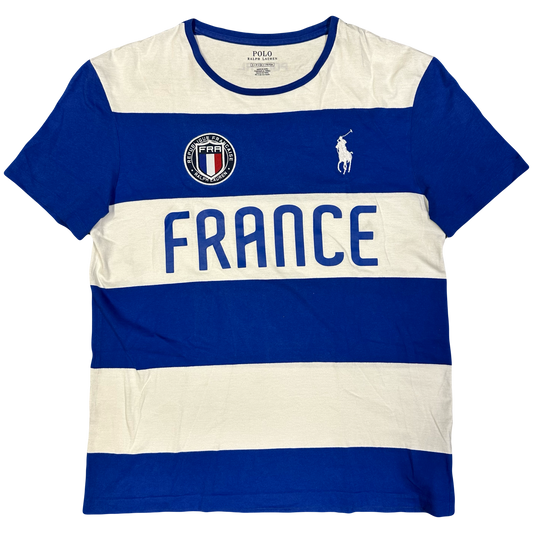 Ralph Lauren France T-Shirt In Blue & White ( S )