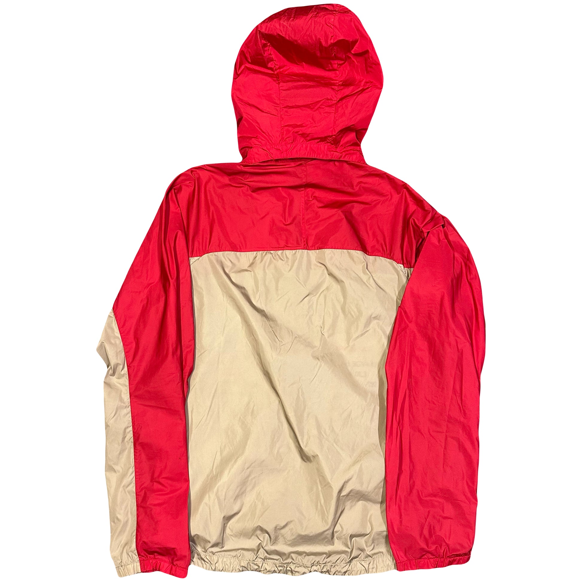 Prada Sport Jacket In Red & Beige ( L ) - 1036 Emporium