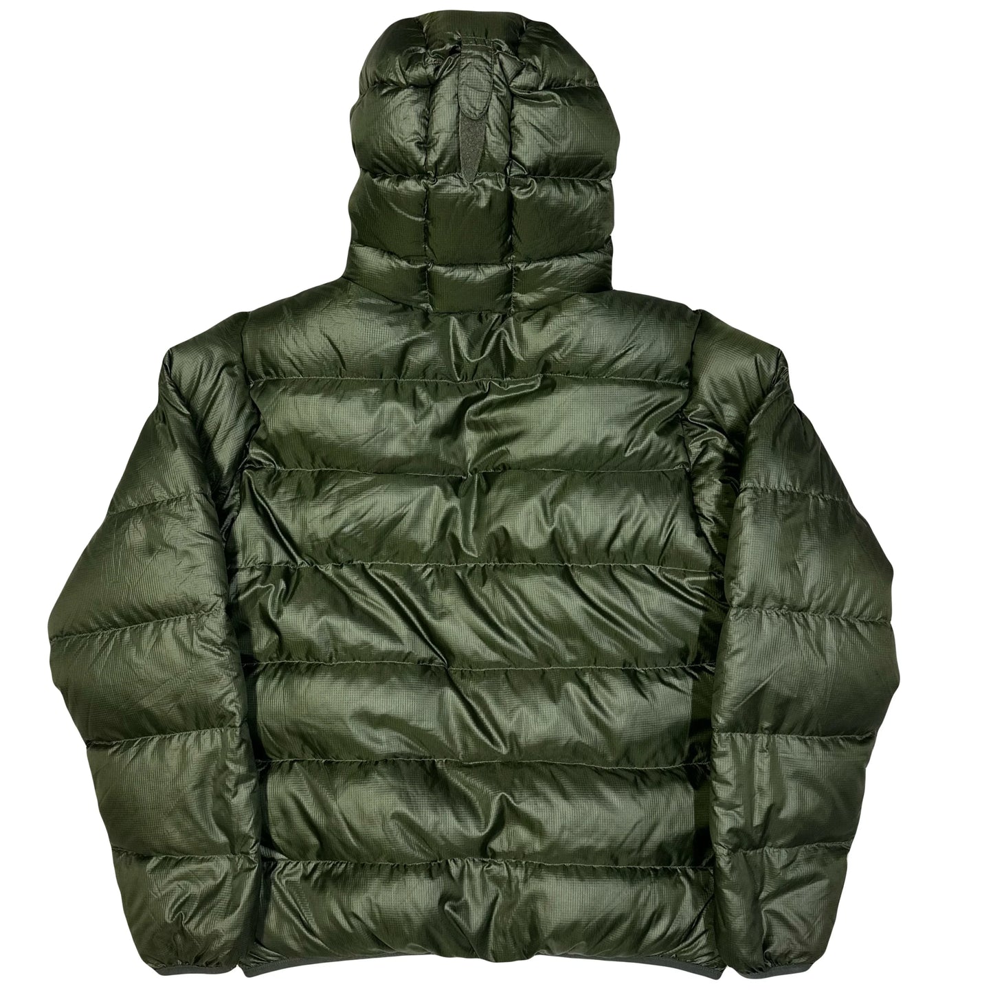 Montbell Light Alpine Puffer Jacket In Olive Green ( S )