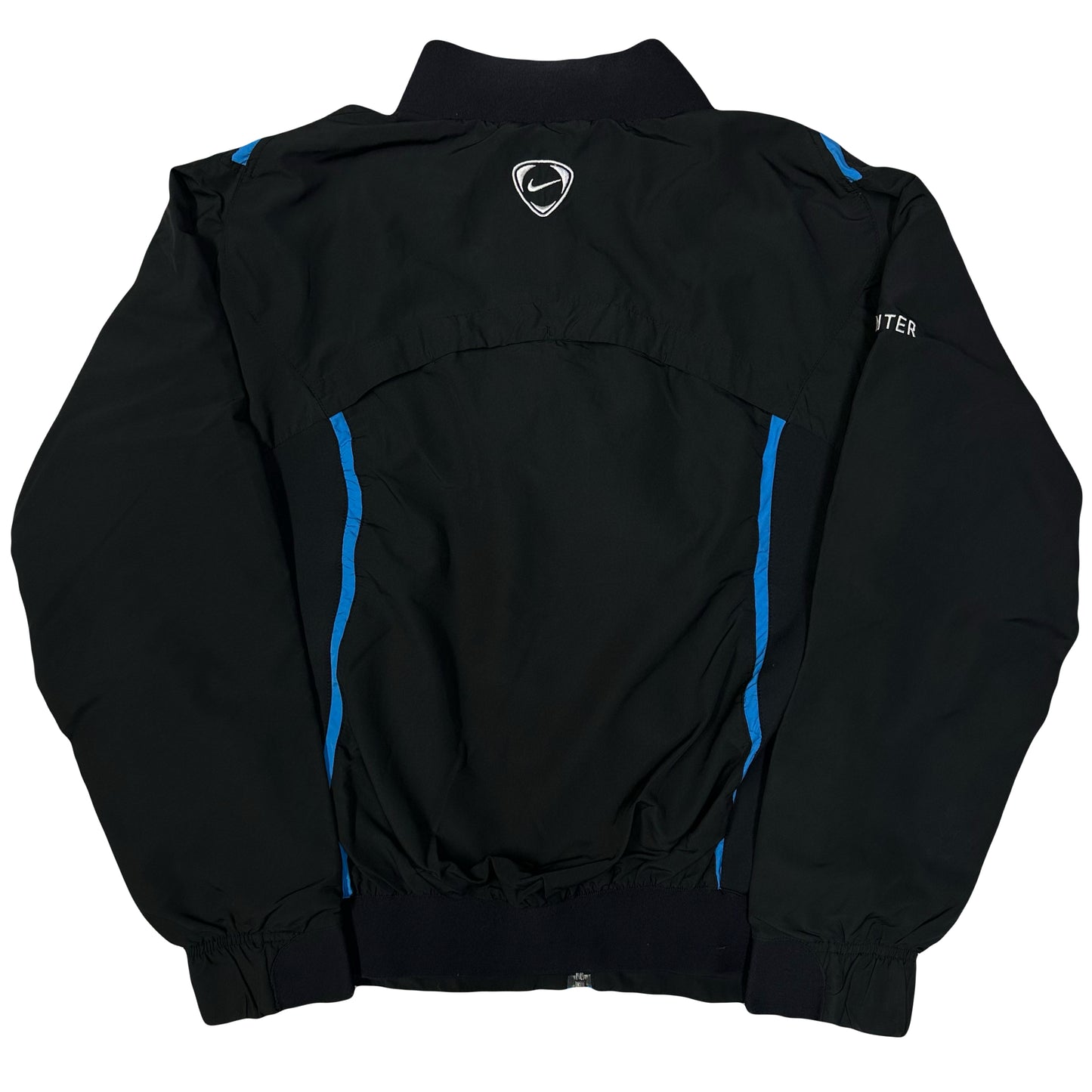 Nike Total 90 Inter Milan 2005/06 Tracksuit Top In Black & Blue ( S )
