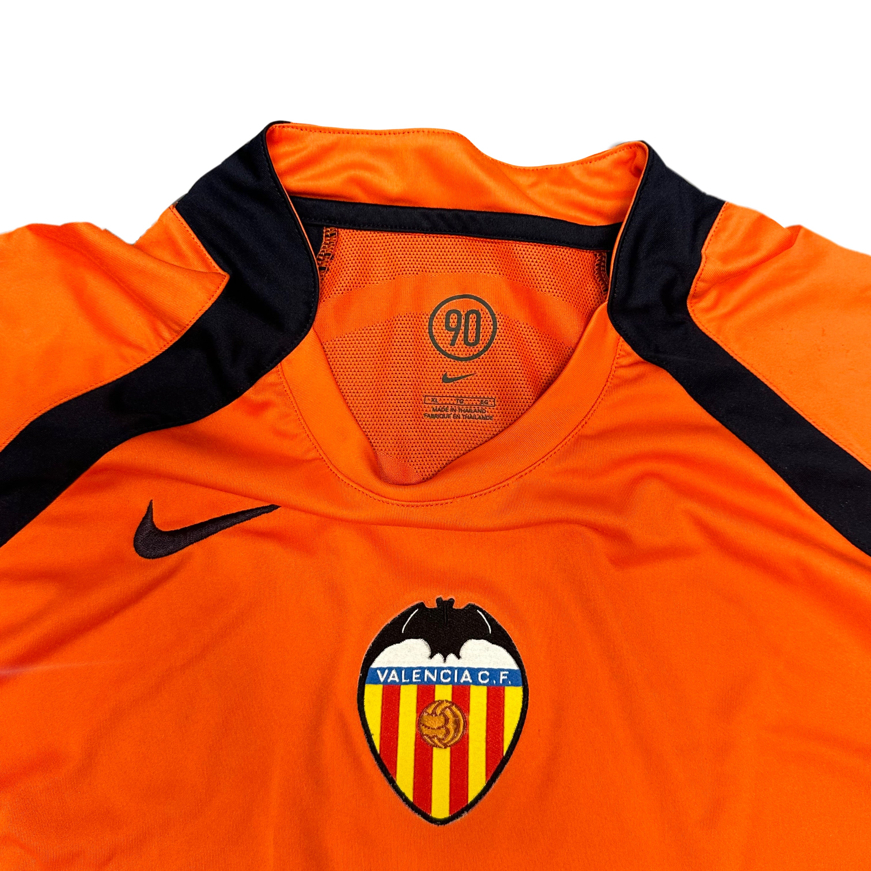 Nike 2005/06 Valencia Total 90 Training Shirt ( XL )