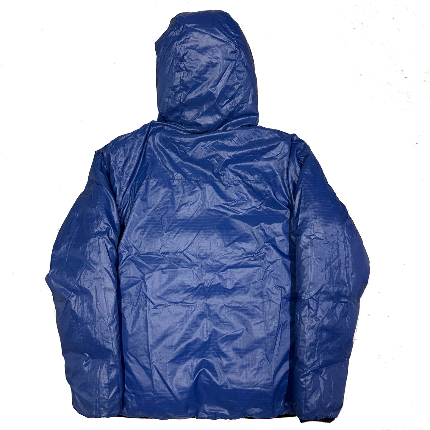 Camp 7 Reversible Puffer Jacket In Brown & Blue ( L )