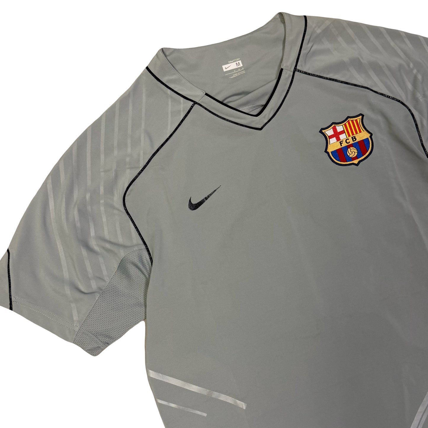 Nike Barcelona 2007/08 Training Shirt In Grey (M)