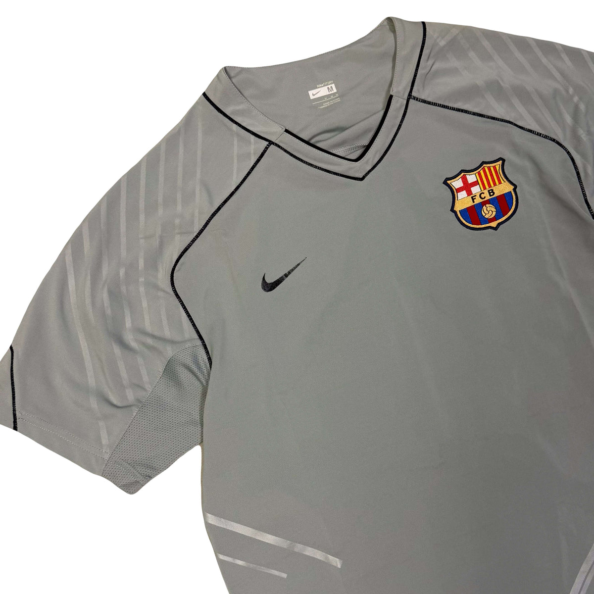 Nike Barcelona 2007/08 Training Shirt In Grey (M)