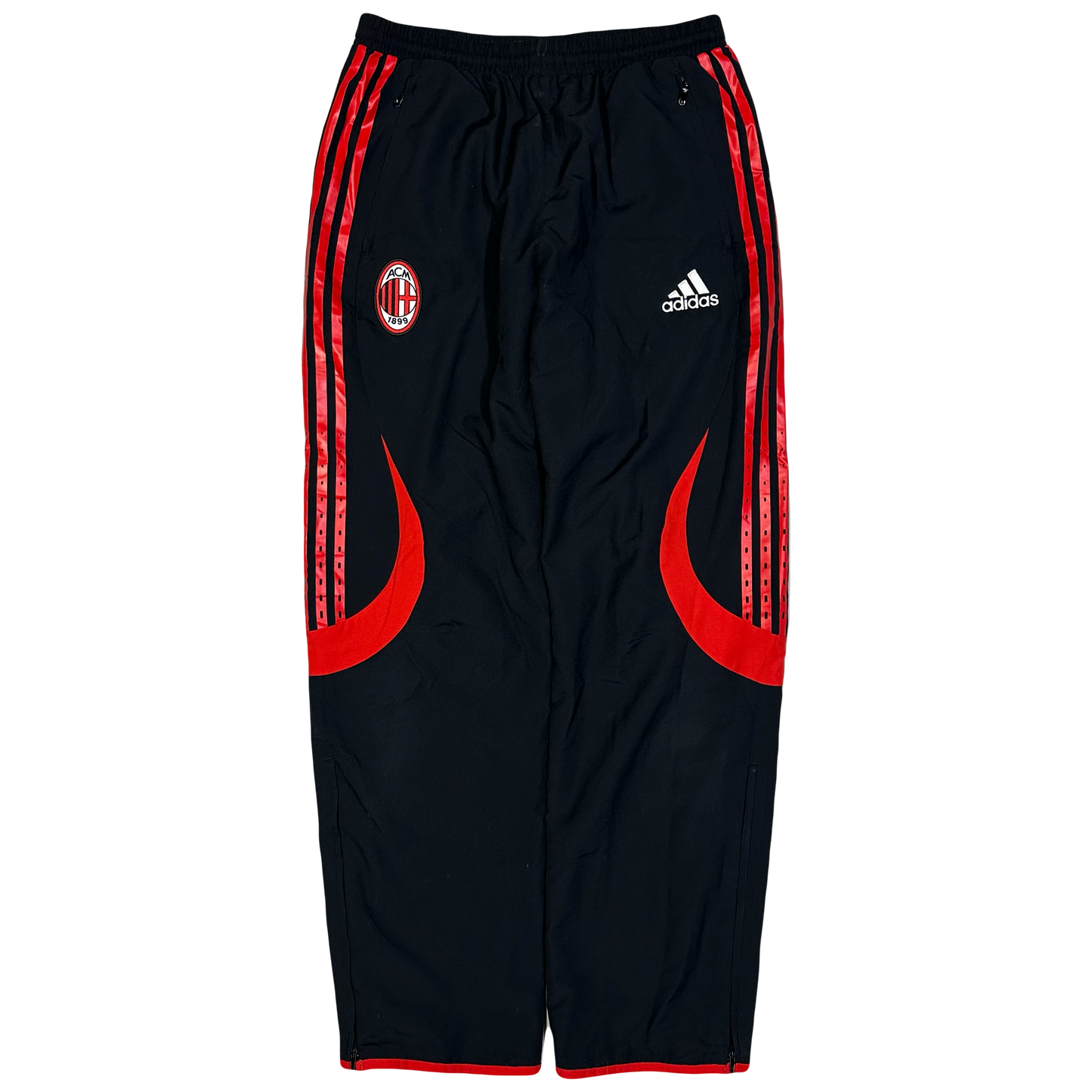 Adidas AC Milan 2006/07 Tracksuit In Red & Black ( M ) - 1036 Emporium
