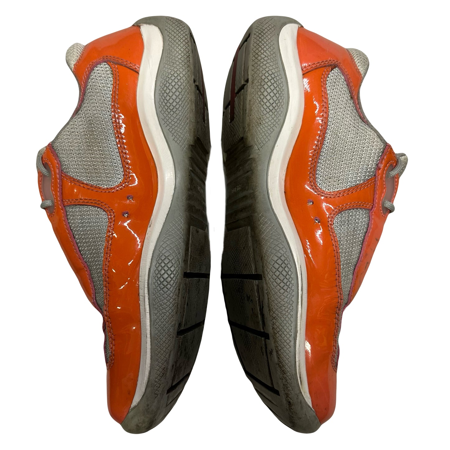 Prada America’s Cup Sneakers In Salmon Pink ( 6.5UK / 7.5US )