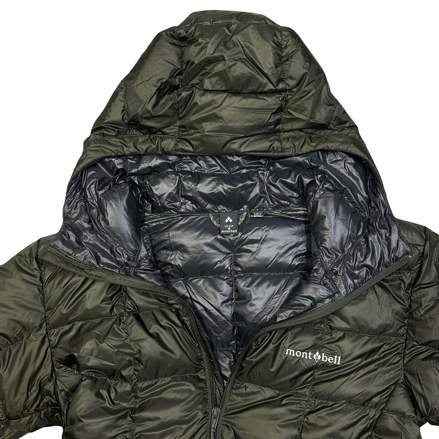 Montbell Superior Down Puffer Jacket In Dark Green ( US/EUR S )