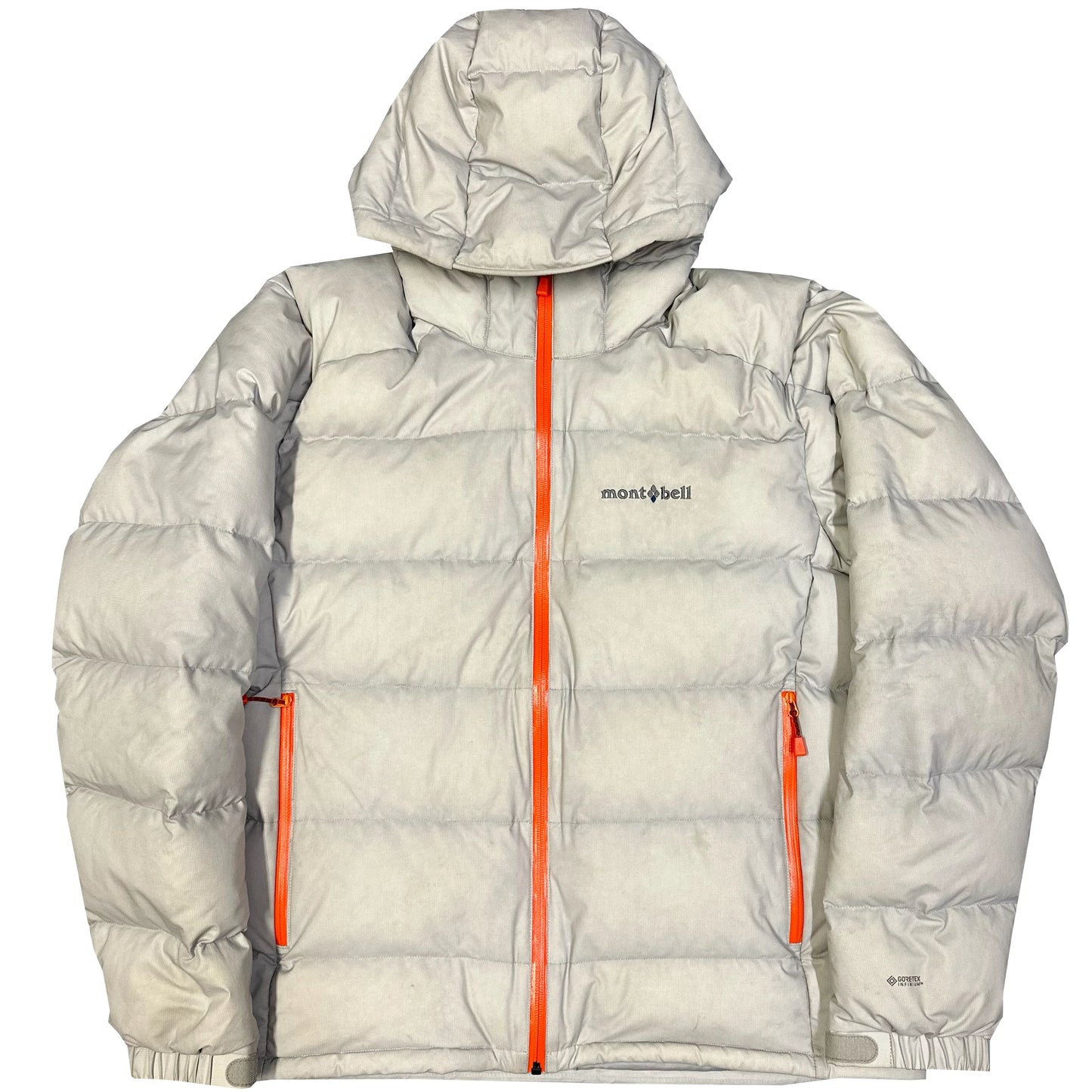 Montbell Gore-Tex Down Puffer Jacket In Grey ( XL )