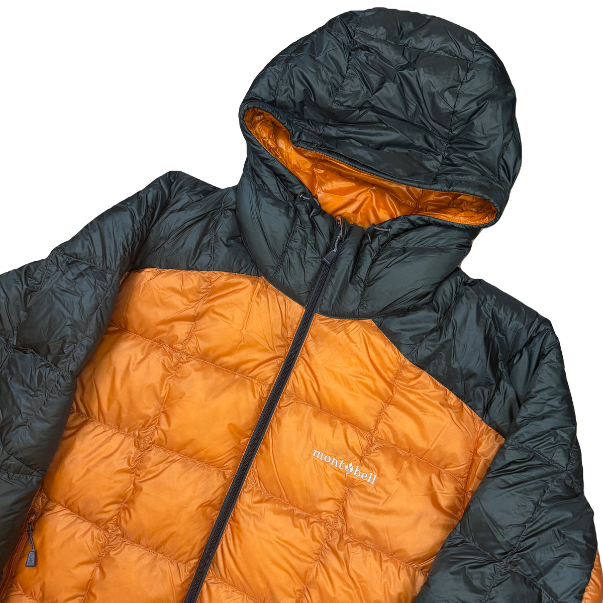 Montbell Superior Down Parka Puffer Jacket In Orange (L)