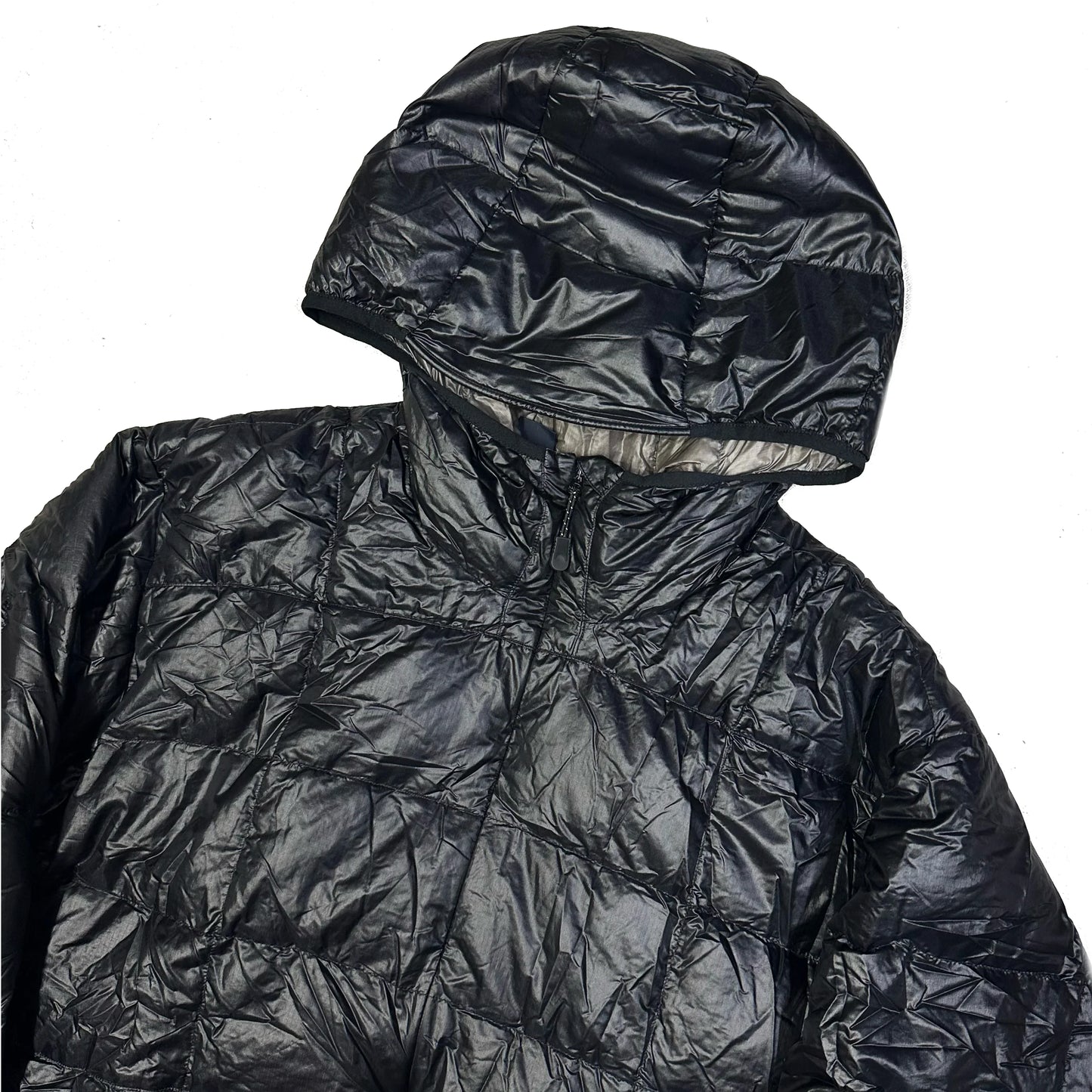 Montbell Square Stitch Puffer Jacket In Black ( XL )