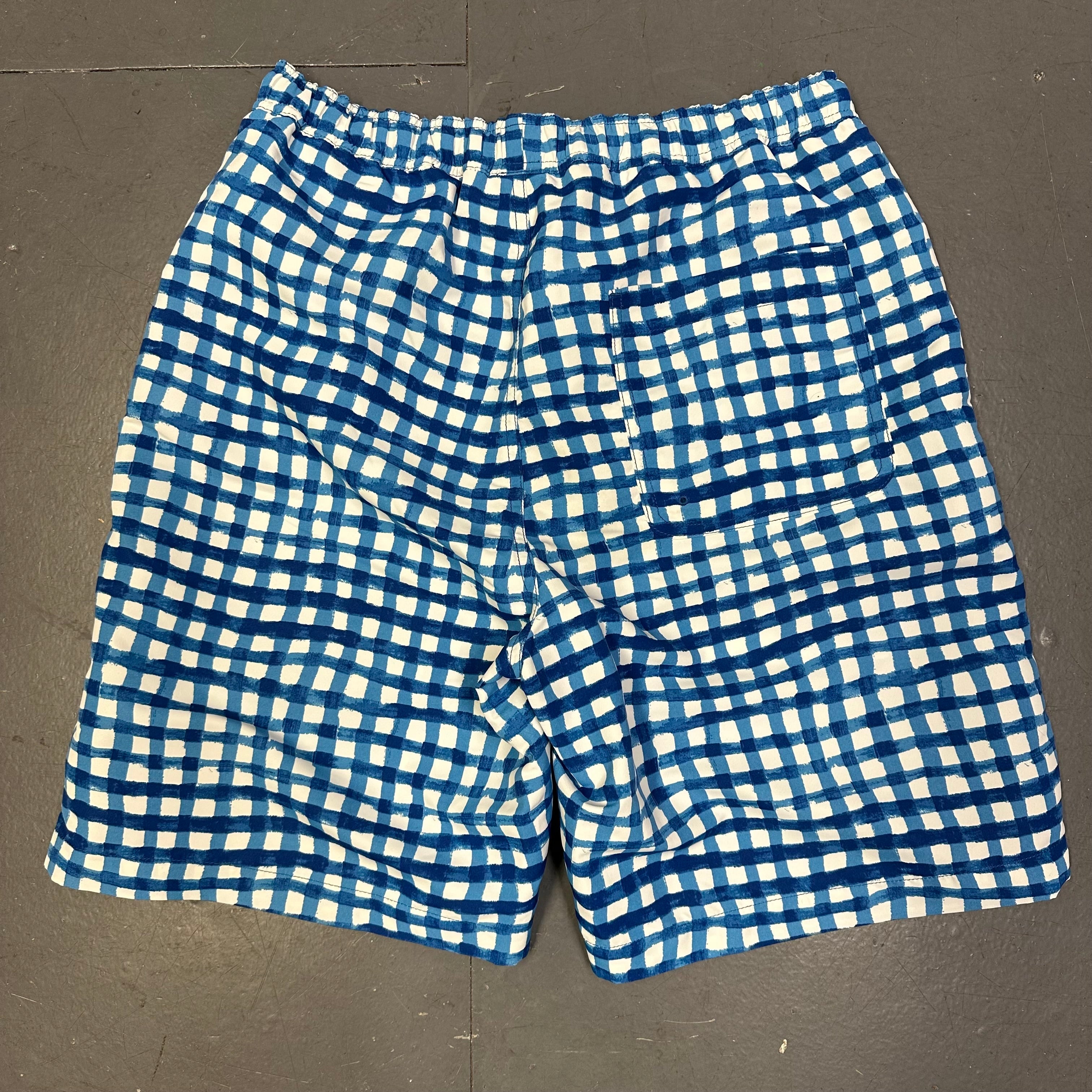 Uniqlo X Marni Check Shorts In Blue ( L )