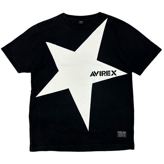 Avirex Star T-Shirt In Black ( M )