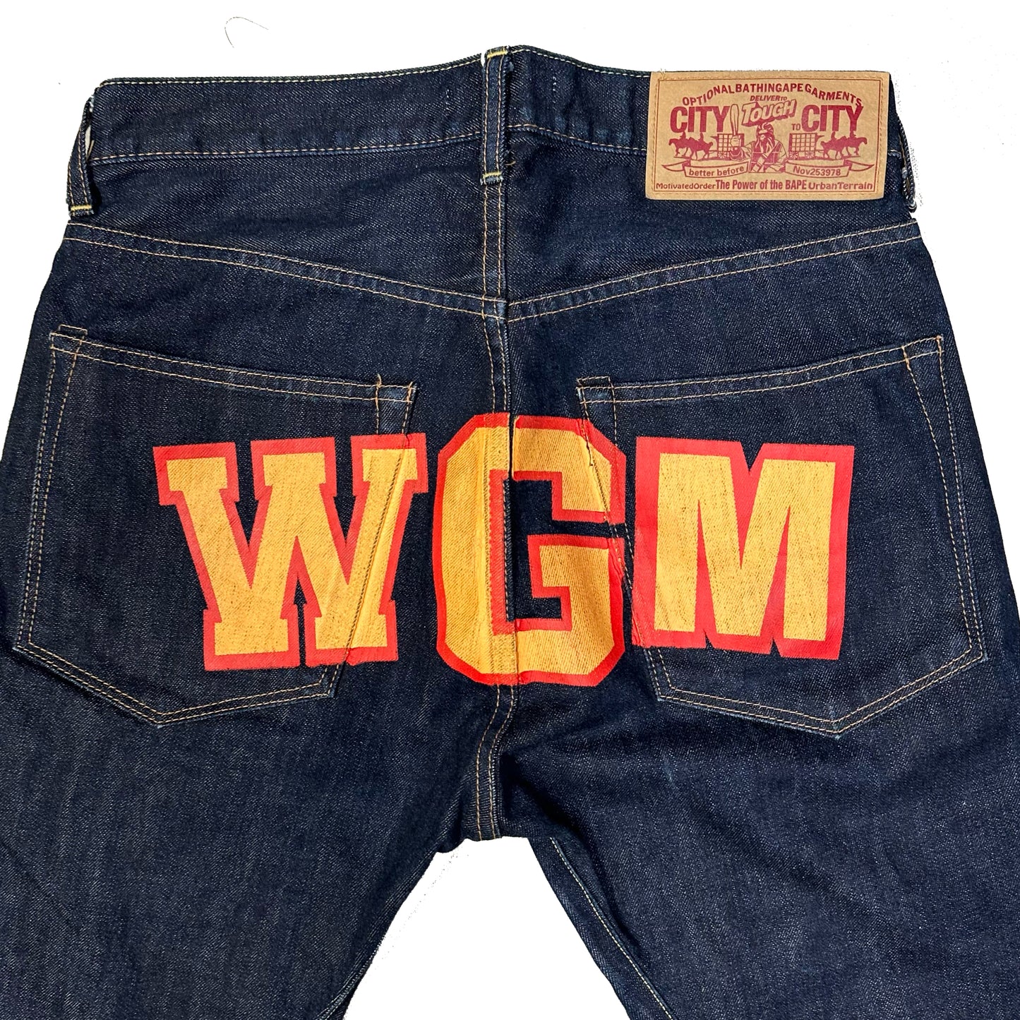 Bape Shark Head WGM Jeans (S / W30)