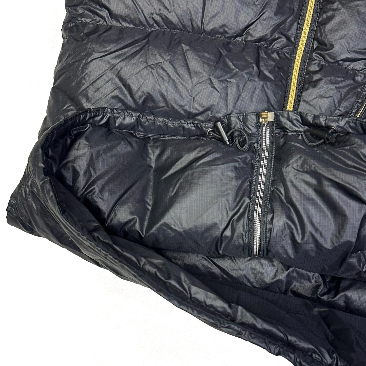 Marmot Asymmetrical Down Puffer Jacket In Black (XL)