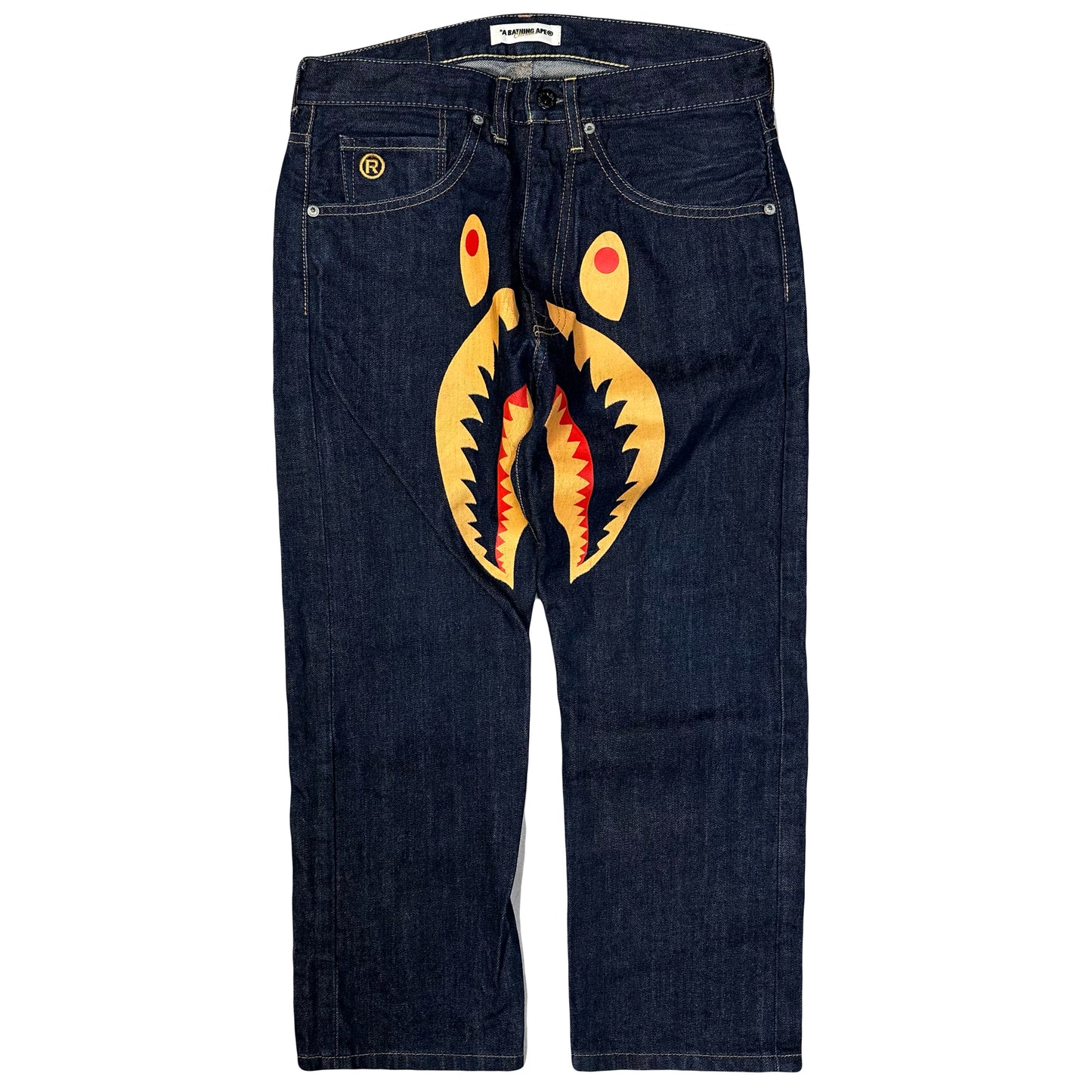 Bape Shark Head WGM Jeans (S / W30)