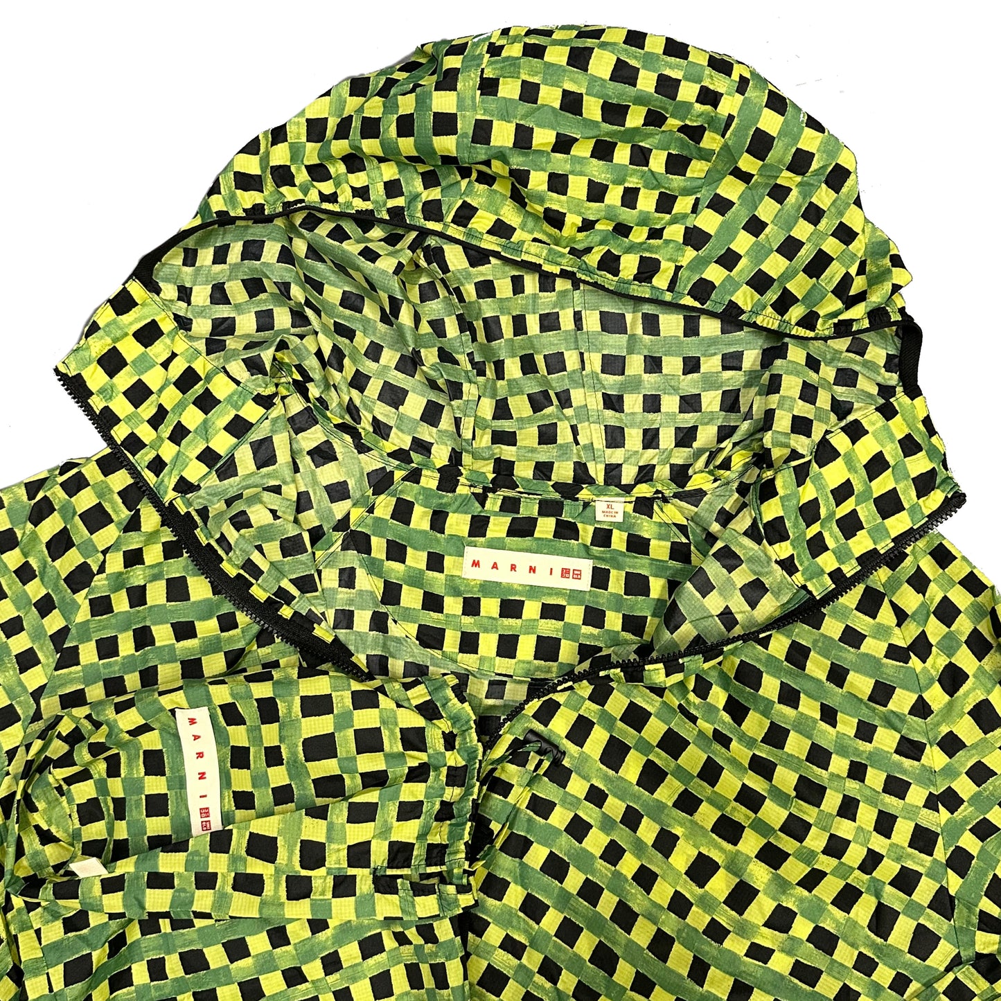 Uniqlo X Marni Check Jacket In Green ( XL )