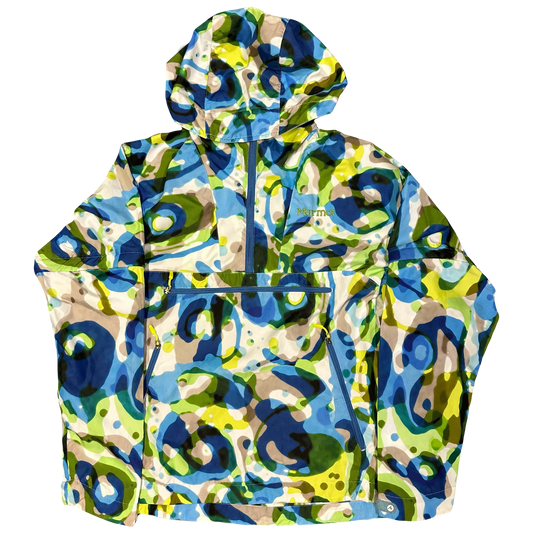 Marmot Half Zip Jacket In Blue ( S )