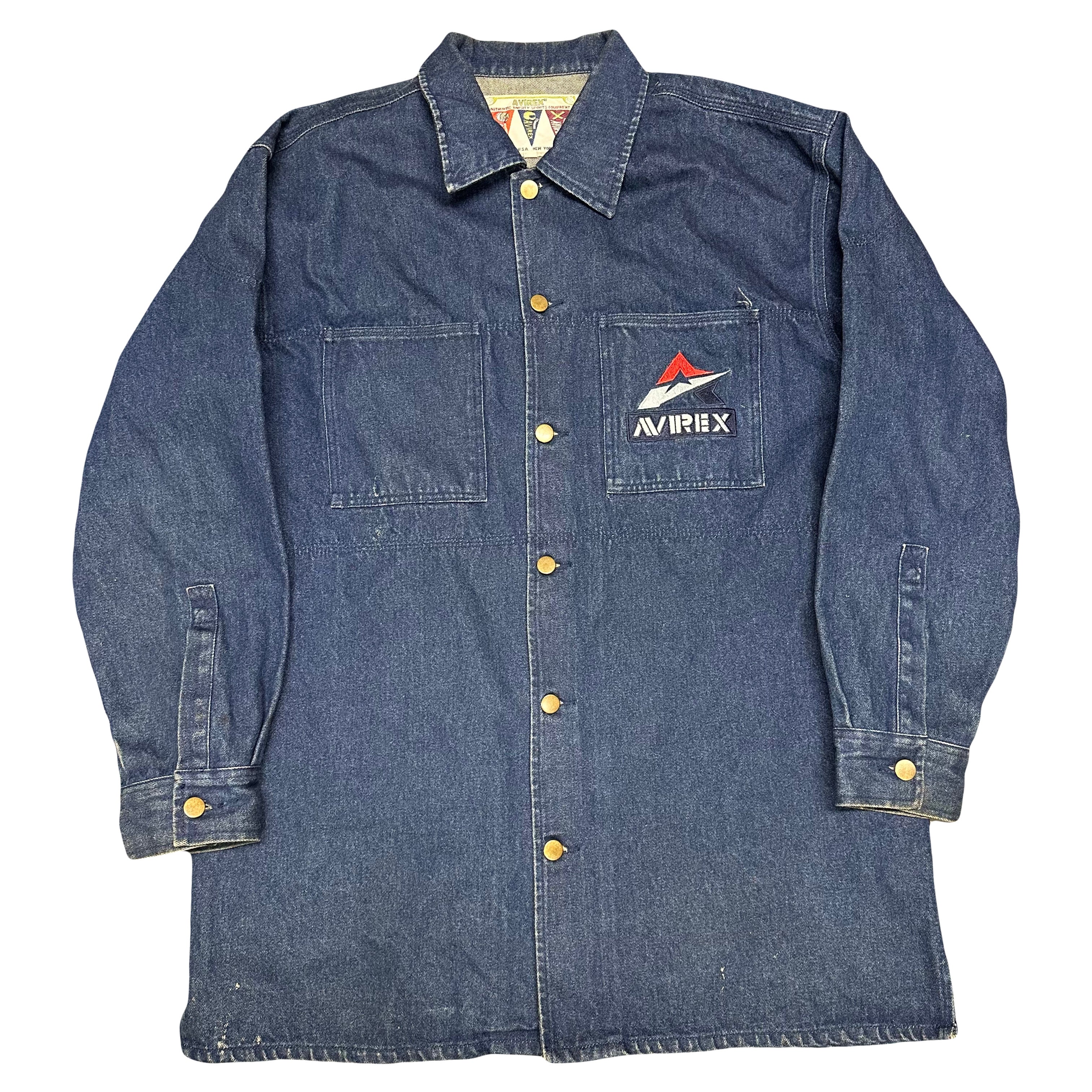 Avirex Denim Jacket ( L )