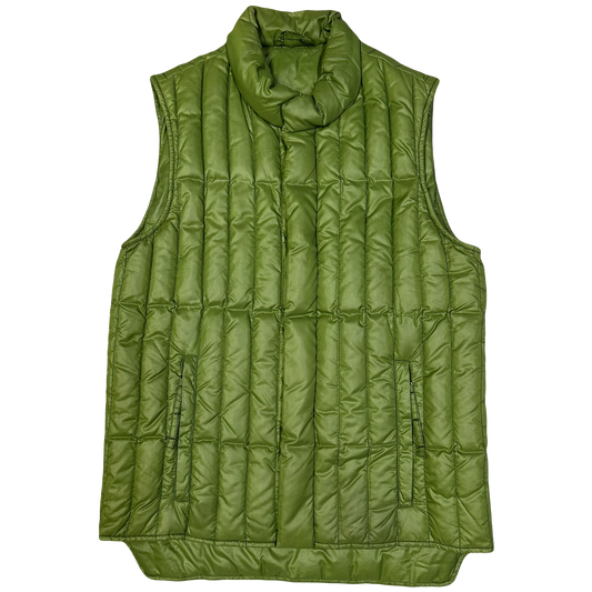 Duvetica Puffer Gilet In Green (S)