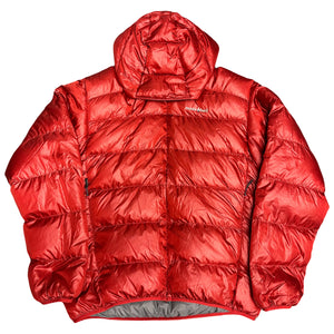 Montbell Down Puffer Jacket In Red ( XL )