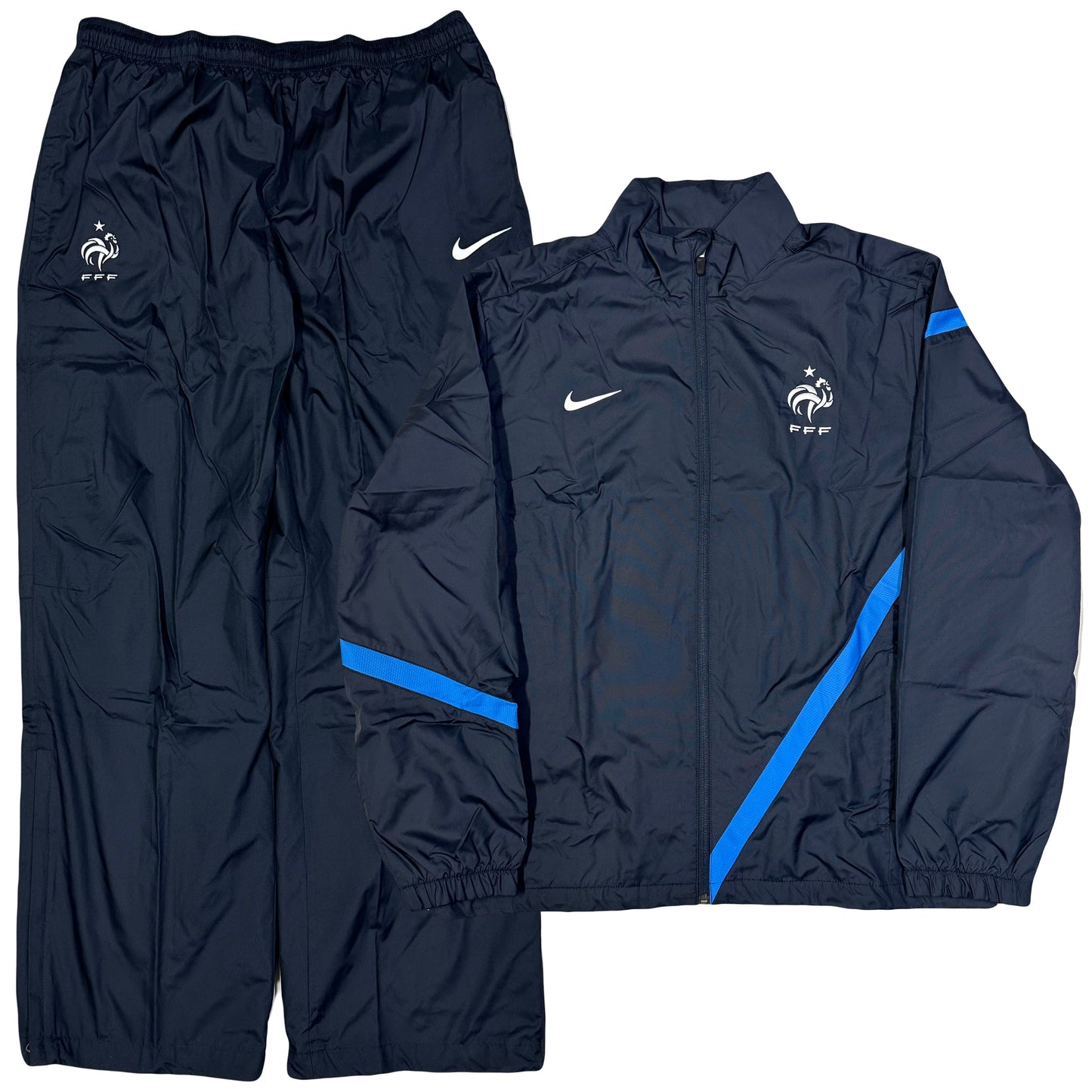 Nike France 2011/12 Tracksuit In Navy ( S )