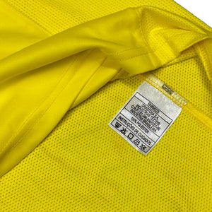 Nike Brazil 2002/04 Training Shirt In Yellow ( XL )