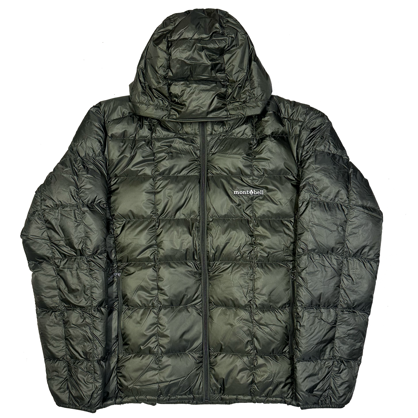 Montbell Superior Down Puffer Jacket In Dark Green ( US/EUR XXL )
