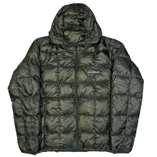 Montbell Superior Down Puffer Jacket In Dark Green ( US/EUR XXL )