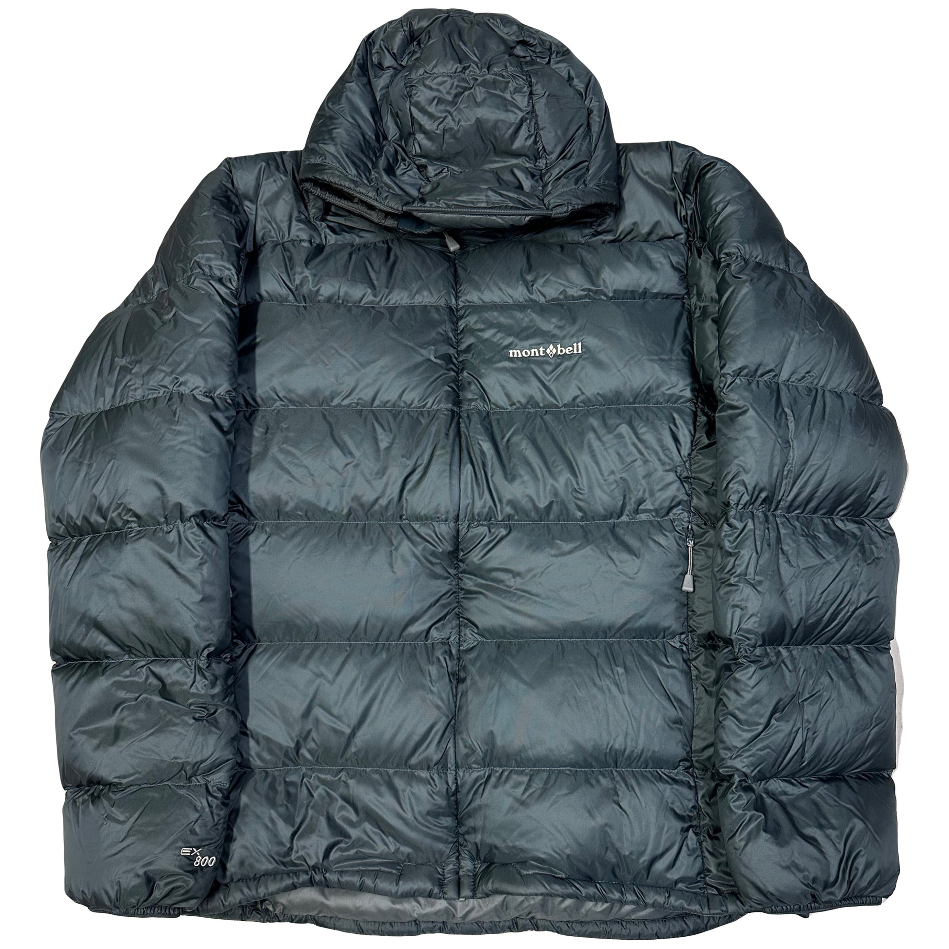 Montbell EX 800 Alpine Down Puffer Jacket In Gunmetal grey ( XL ) - 1036 Emporium