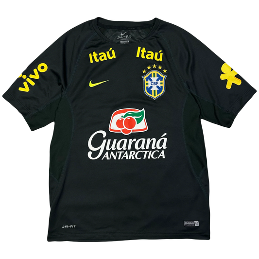Nike Brazil 2020 Training Shirt In Dark Green ( M )
