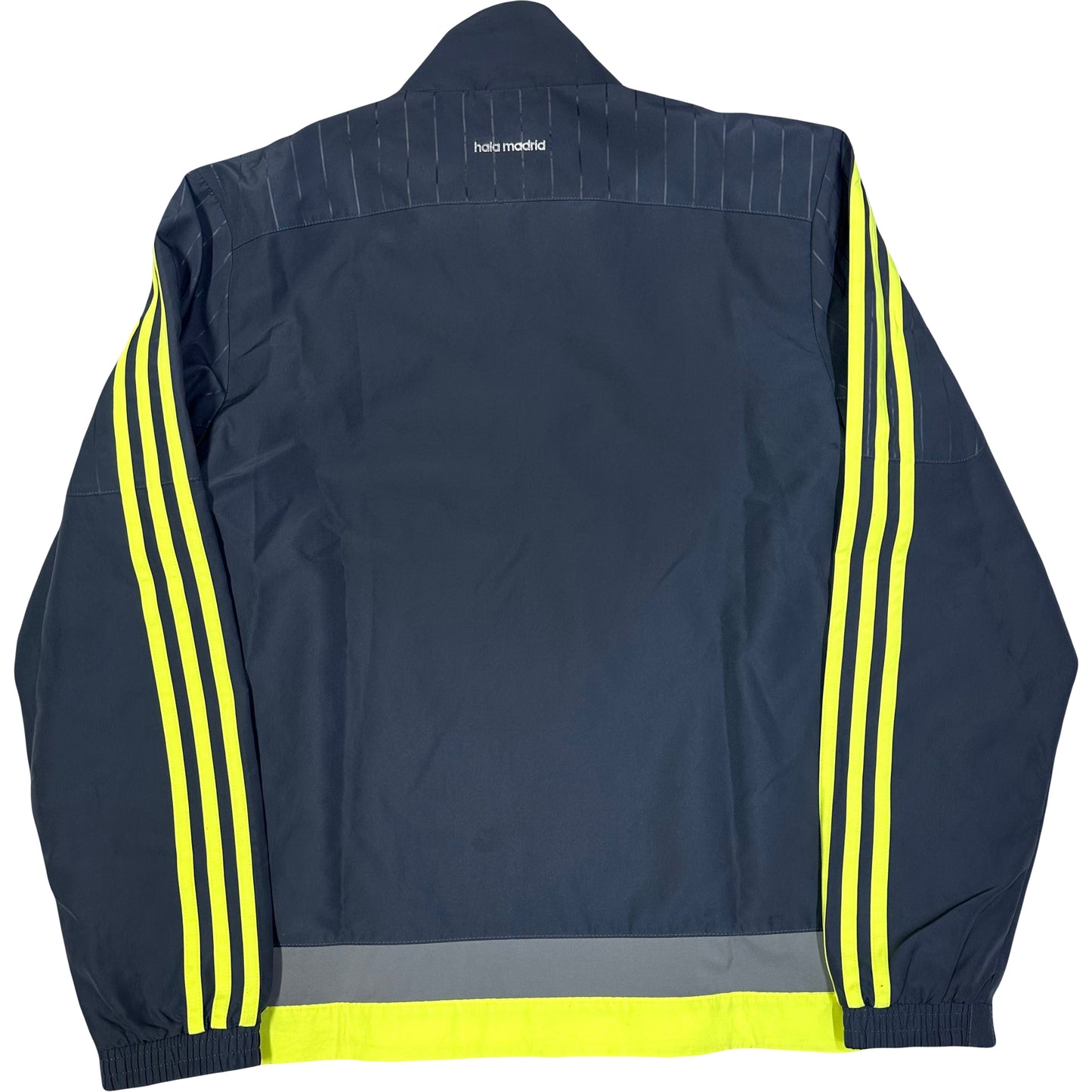 Adidas Real Madrid 2015/16 Tracksuit Top In Grey ( S )
