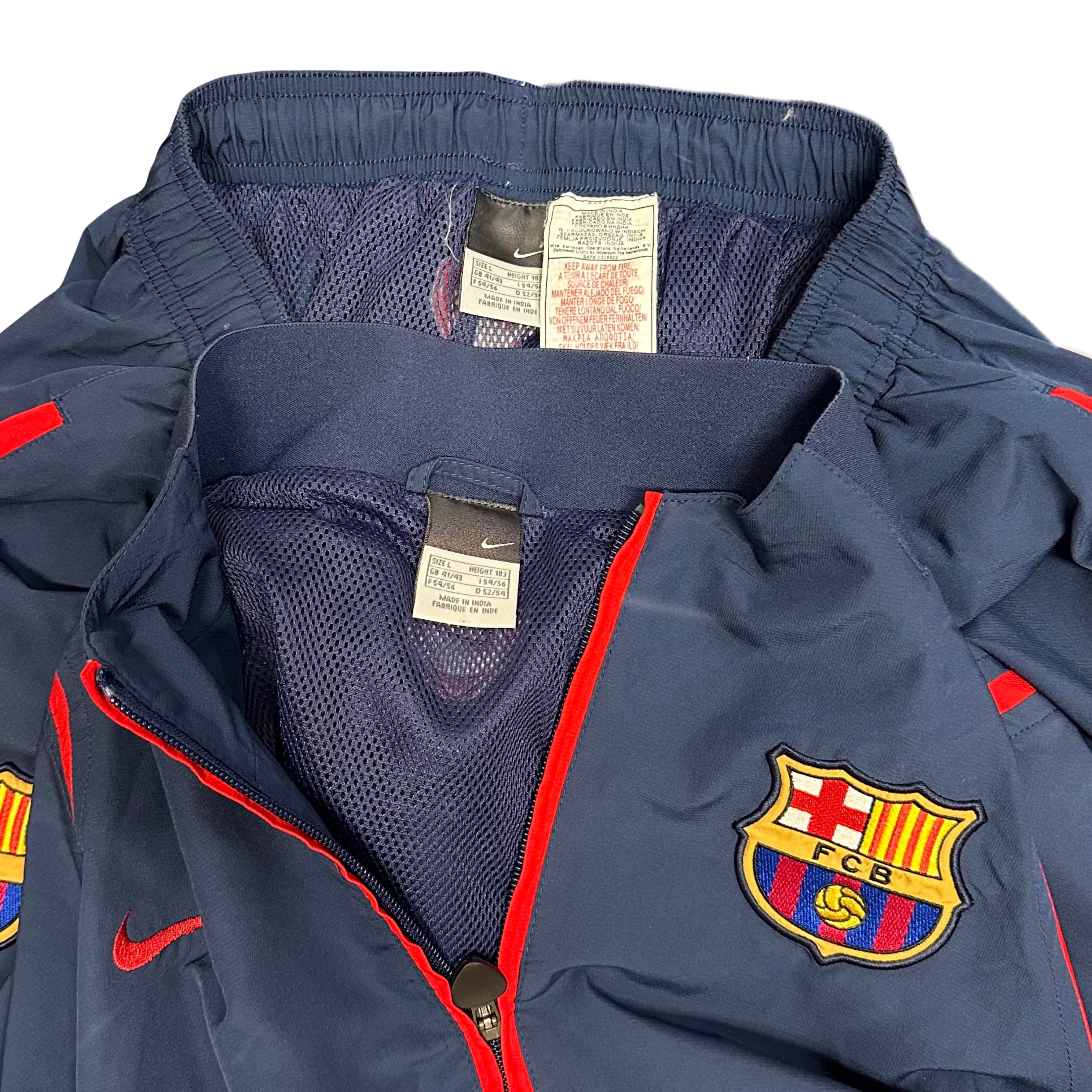 Nike Total 90 Barcelona 2004/05 Tracksuit ( L )
