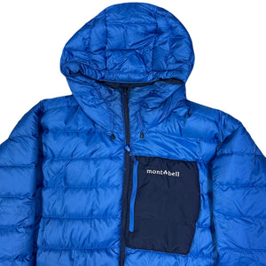 Montbell Reversible Down Puffer Jacket In Blue & Navy ( L )