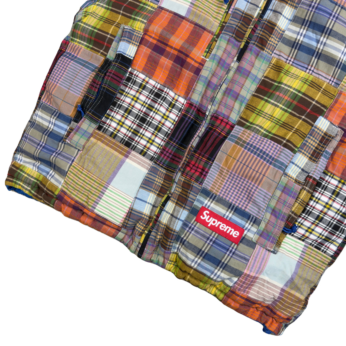 Supreme Madras Reversible Down Puffer Jacket (M)