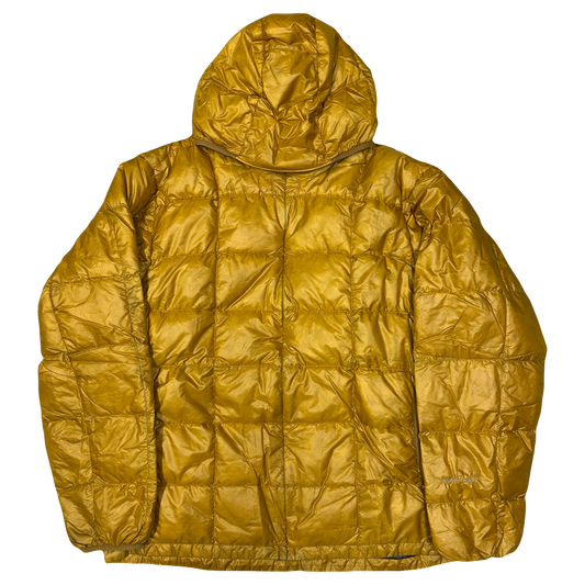 Montbell Square Stitch Puffer Jacket In Yellow ( L )