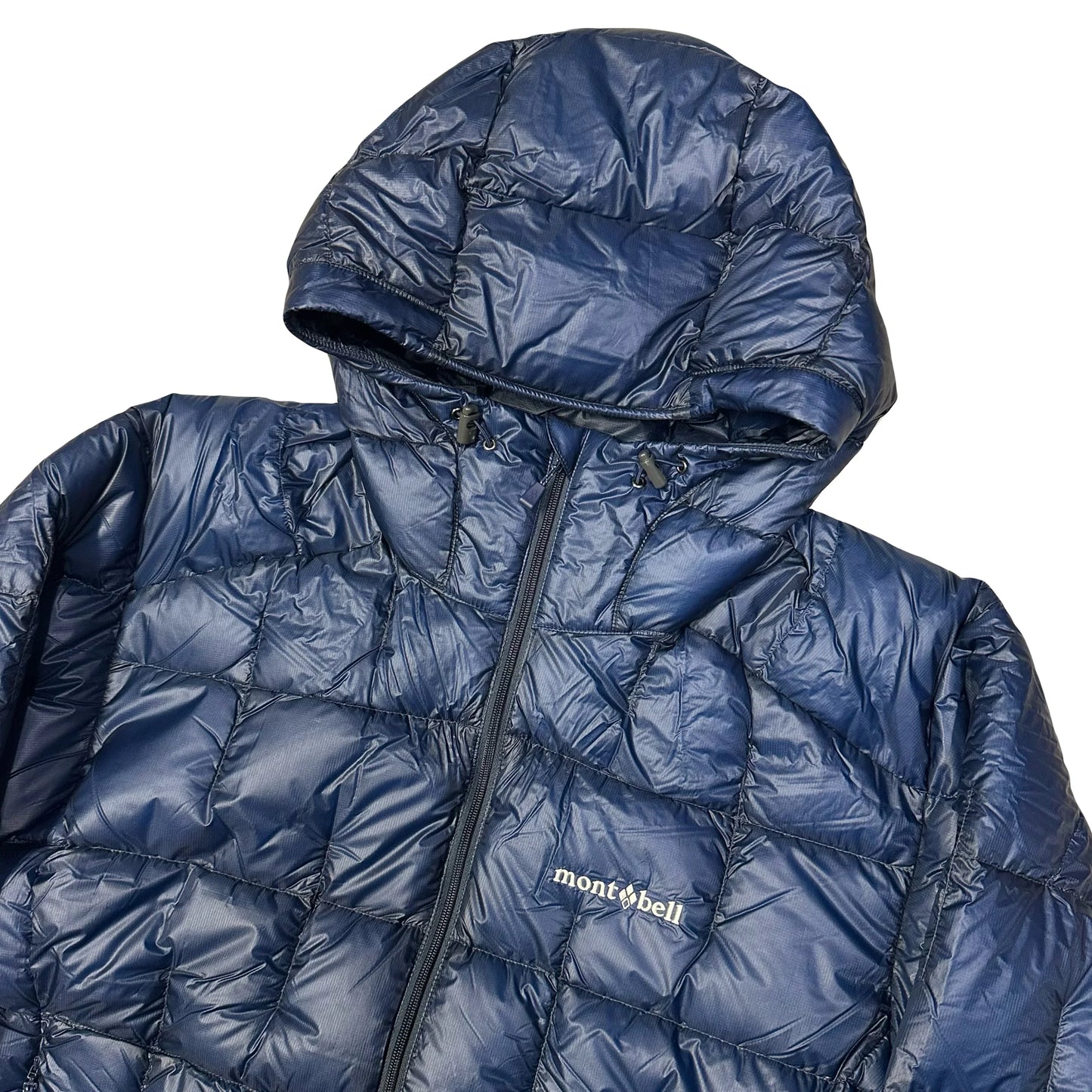 Montbell Plasma 1000 Alpine Down Parka Puffer Jacket In Navy Blue ( L )