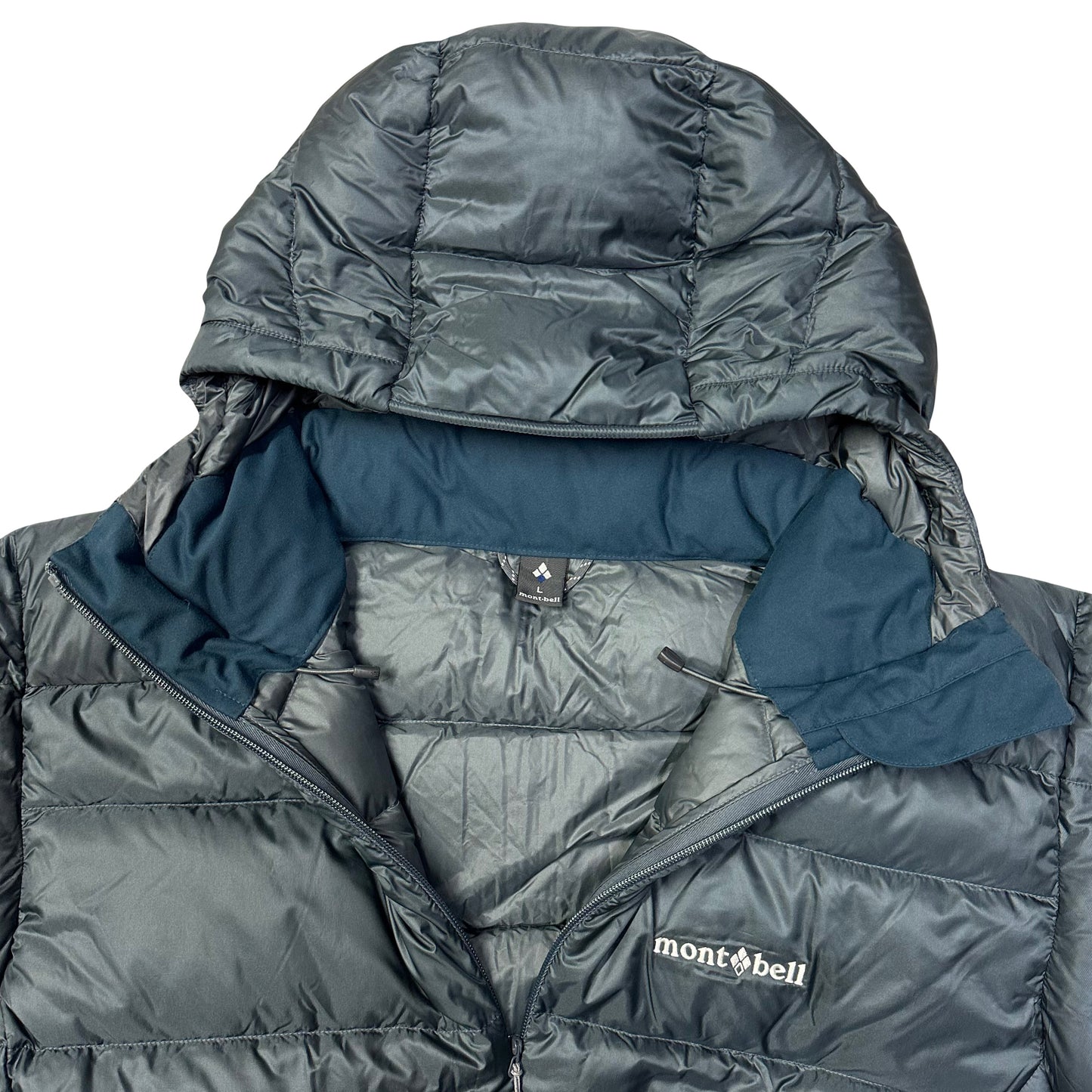 Montbell Puffer Jacket In Grey ( L )