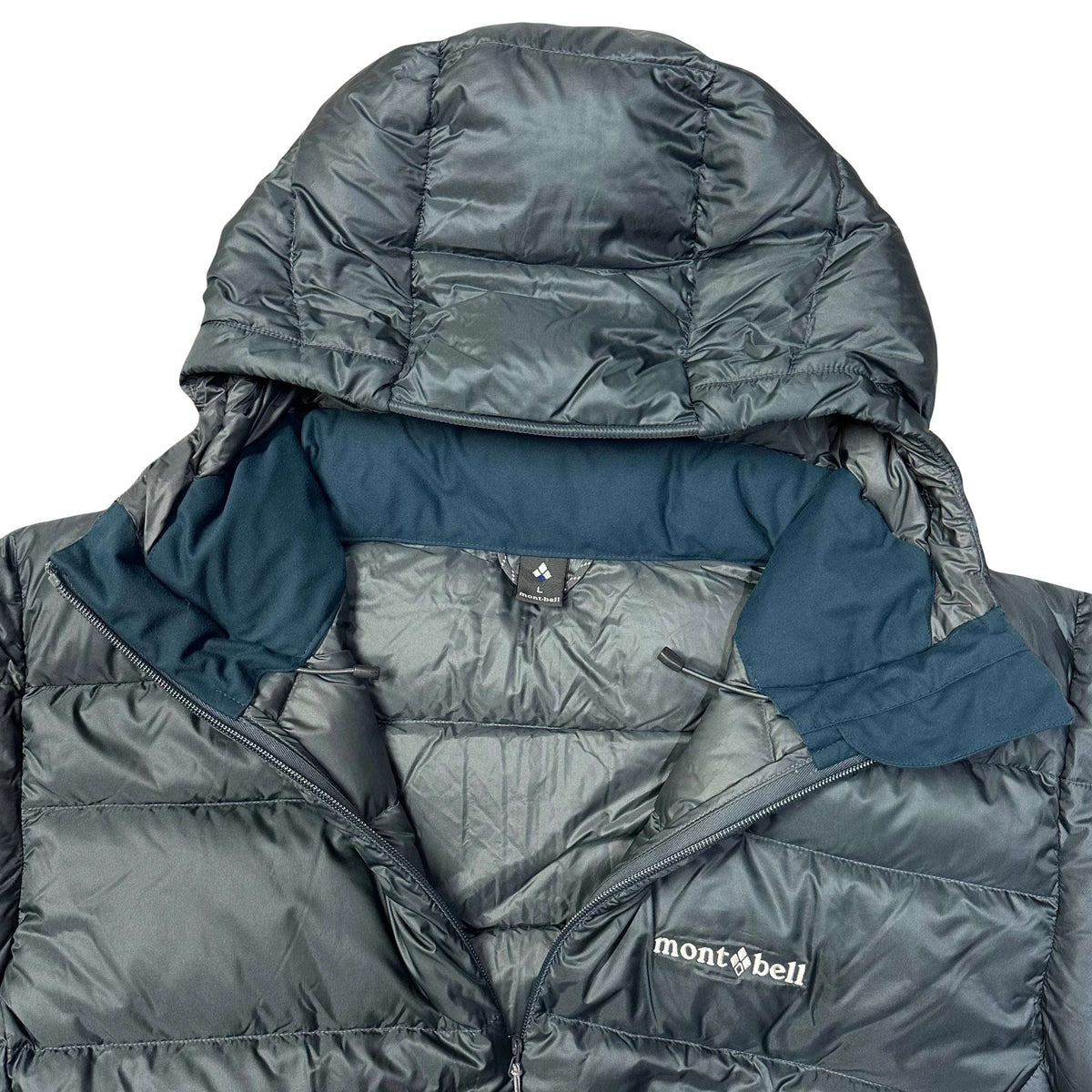 Montbell Light Alpine Puffer Jacket In Grey ( L ) - 1036 Emporium