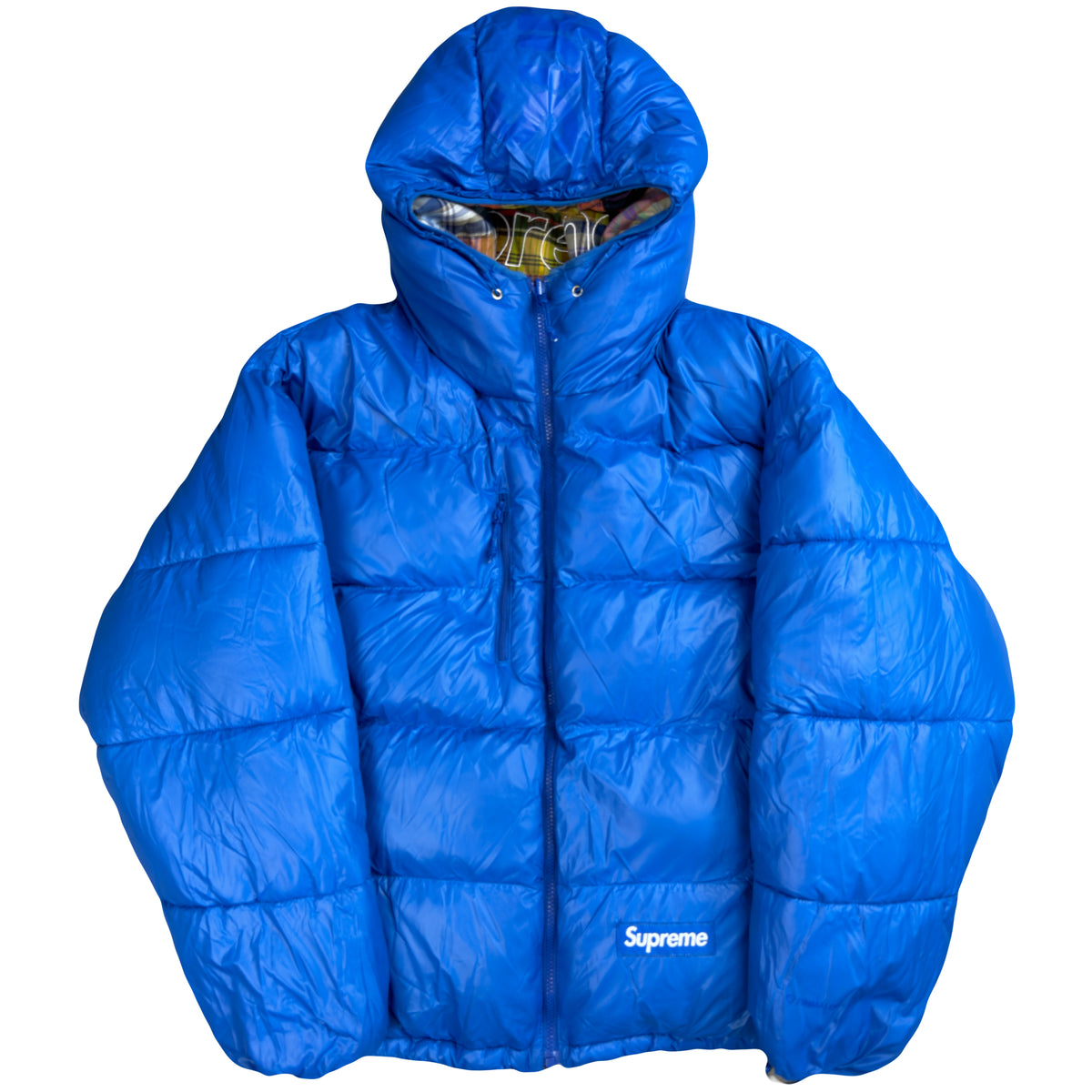 Supreme Madras Reversible Down Puffer Jacket (M)