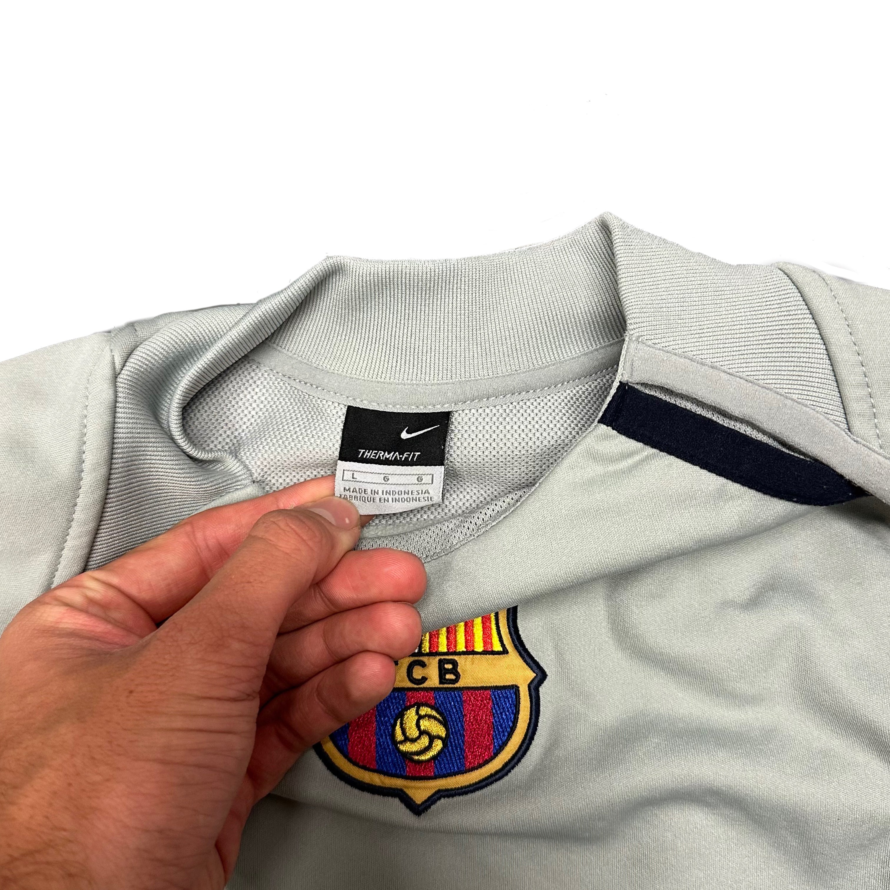 Nike Barcelona 2004/05 Training Sweatshirt ( L )
