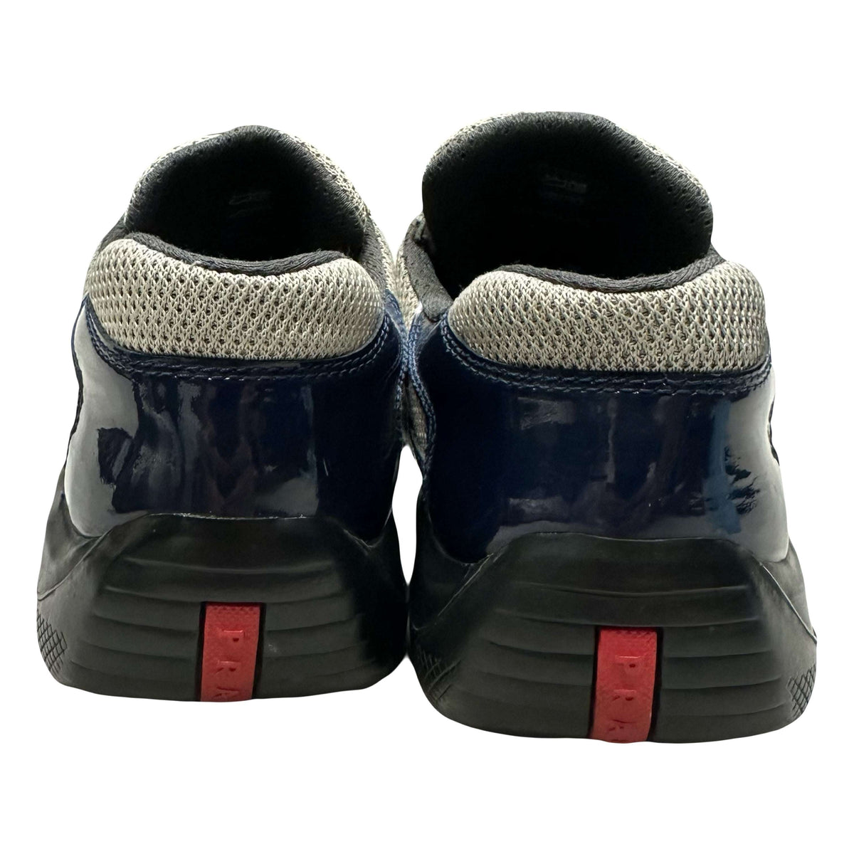 Prada America’s Cup Sneakers In Navy & Olive (7UK/8US)