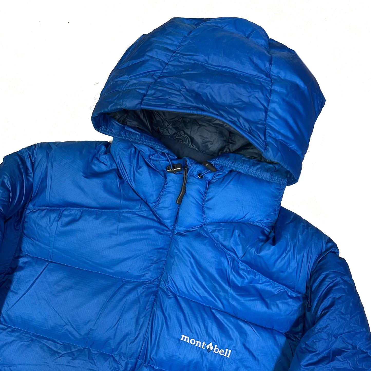 Montbell Light Alpine Down Puffer Jacket In Blue ( M )